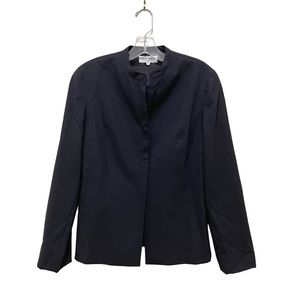 Giorgio Armani Vintage Wool Blend Blazer Jacket Black Size 6